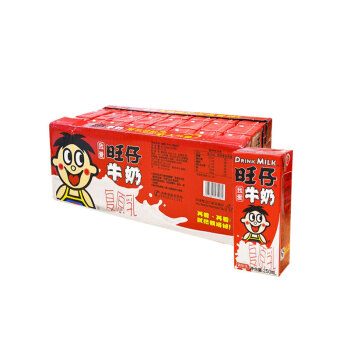 旺旺 旺仔牛奶 儿童牛奶 原味 250ml*24盒-精品惠